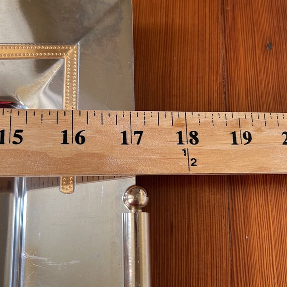 Vintage Elegant Gioiel Oro Tray Designed by Roberto C. Italy 24 K Inox 18/10 - Picture 12 of 16